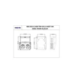 Nead 5003 Kombinasyon Kutusu 3x25 A 2 Adet Ön + 1x16 A 4 Adet Yan - Görsel 8