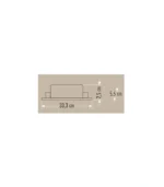 Cata CT-2678 60W 3 30 Amper Şerit Led Trafosu Süper Slim Fansız - Görsel 4