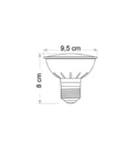 Cata CT-12w Led Ampul (Par30) (Beyaz Işık) CT-4246 - Görsel 5