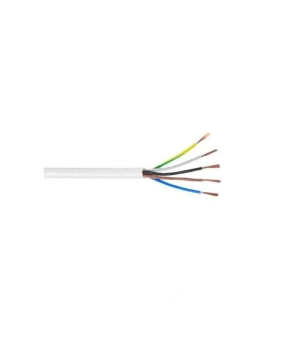 Hes 5x6 mm² TTR Kablo Beyaz H07VV-F MK.
