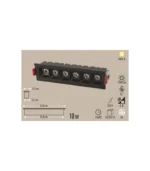 Cata CT-5390 10w Katana Led Armatür 4000K - Görsel 6