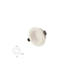 Cata CT-8W Başak Led Armatür (Beyaz Kasa) (3 Renk) CT-5260