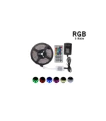 Cata CT-4558 Rgb Şerit Led Seti (5 Mt Rgb Led 15 Renk+Trafo+Rgb Kumanda) - Görsel 2