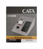 Cata CT-5109 Tezgah Altı Aydınlatma Çiftli Priz Led Gün Işığı - Görsel 2