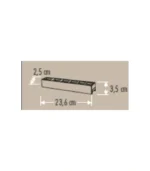 Cata CT-5811 24W Cortez Magnetic Ray Spot Armatür Günışığı - Görsel 4