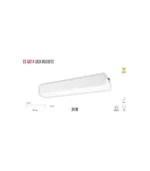 Cata CT-5814 24W Luca Magnetic Ray Spot Armatür Günışığı - Görsel 4