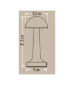 Cata CT-8429 Lizbon Şarjlı Masa Lambası - Görsel 8