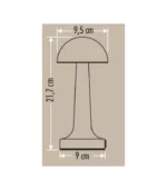Cata CT-8429 Lizbon Şarjlı Masa Lambası - Görsel 4