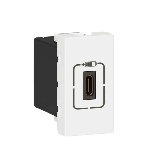 Legrand 077589 Tekli Usb Priz, Telefon Şarjı İçin, 5v 1,5a C Tipi