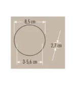 Cata CT-5660 10W X Plus Ayarlanabilir Led Panel Spot Armatür Günışığı - Görsel 2