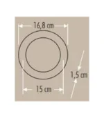Cata CT-5147 12w Slim Panel Kırık Beyaz 4000k - Görsel 2