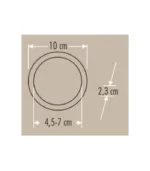 Cata CT-5645 6W Plus Led Panel Armatür Ayarlanabilir Günışığı - Görsel 6