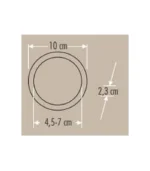 Cata CT-5645 6W Plus Led Panel Armatür Ayarlanabilir Günışığı - Görsel 3