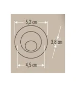 Cata CT-5268 1,5W Power Led Ufo Hareketli Spot Beyaz Işık - Görsel 3