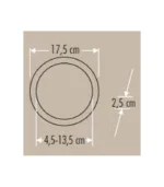 Cata CT-5647 15w Plus Ayarlanabilir Led Panel Armatür Günışığı - Görsel 6