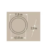 Cata CT-5646 9W Plus Led Panel Armatür (Günışığı) - Görsel 6