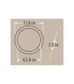 Cata CT-5646 9W Plus Led Panel Armatür (Günışığı) - Görsel 3
