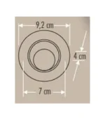 Cata CT-5252 7w Akik Cob Led Armatür Spot Armatür Saten Kasa Beyaz Işık - Görsel 2