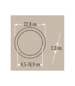 Cata CT-5648 0w 2 Plus Led Panel Armatür Günışığı - Görsel 4