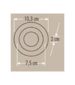 Cata CT-5150 7w Okyanus Led Panel Armatür Günışığı-Mavi - Görsel 4