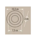 Cata CT-5150 7w Okyanus Led Panel Armatür Günışığı-Mavi - Görsel 2