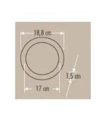 Cata CT-5148 15W Sıva Altı Led Panel Spot Armatür Alüminyum Kasa Beyaz Işık - Görsel 3