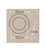 Cata CT-5146 9W Sıva Altı Slim Led Panel Spot Armatür 6500K Beyaz Işık - Görsel 6