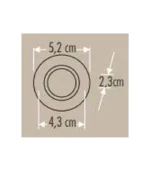 Cata CT-5269 3w Yıldız Spot Günışığı - Görsel 5