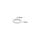 Pelsan 24w 6500k Smd Led Downlıght (Beyaz) - Görsel 3