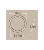 Cata CT-5645 6W Plus Led Panel Spot Armatür Ayarlanabilir Beyaz Işık - Görsel 3
