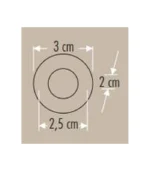 1,5W Yıldız Spot Power Ledli Amber | LED aydınlatma - Görsel 2