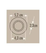 Cata CT-5269 3W Beta Yıldız Led Spot Hareketli Günışığı 4000K - Görsel 2