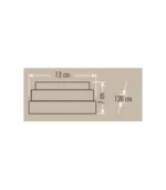 Cata CT-4689 120 W Led Yüksek Tavan Armatürü Beyaz Işık - Görsel 2