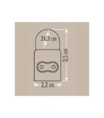 Cata CT-2466 5W 31cm T5 Ledli Bant Armatür Beyaz Işık Anahtarlı - Görsel 4