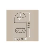Cata CT-2467 10 Watt 58cm T5 Ledli Bant Eklenebilir Armatür Beyaz Işık - Görsel 4