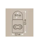 Cata CT-2467 10 Watt 58cm T5 Ledli Bant Eklenebilir Armatür Beyaz Işık - Görsel 2