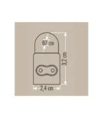 Cata CT-2468 15 Watt 87cm T5 Ledli Bant Armatür Beyaz Işık Eklenebilir Anahtarlı - Görsel 2