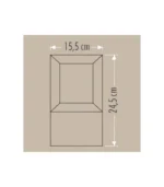 Cata CT-7030 Milan Bahçe Armatürü 27 cm E27 - Görsel 6