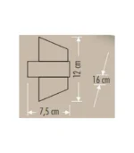 Cata CT-7044 12W Gozo Dış Mekan Led Aplik Günışığı - Görsel 8