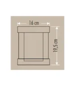 Cata CT-7321 30w Solar Satürn Set Üstü Bahçe Armatürü - Görsel 2