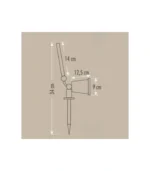 Cata CT-7310 7W Solar Led Bahçe Armatürü Günışığı - Görsel 8