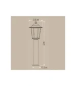 Cata CT-7112 60 Cm Parma Fener Set Üstü - Görsel 3