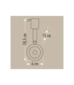 Cata CT-5338 25w Hermes Ray Spot Armatür 6000K Beyaz Işık - Görsel 4