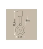 Cata CT-5338 25w Hermes Ray Spot Armatür 6000K Beyaz Işık - Görsel 2