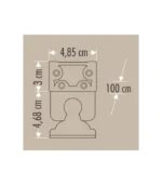 Cata CT-4695 12W Gold Wallwasher 30CM(Yeşil) - Görsel 6