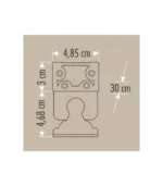 Cata CT-4695 2w 1 Gold Wall Washer 30cm Amber - Görsel 6