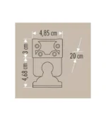 Cata CT-4694 6W Gold Wall Washer 20CM Yeşil - Görsel 6
