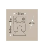 Cata CT-4694 6W Gold Wall Washer 20CM Yeşil - Görsel 3