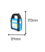 Cata CT-9955 Hazar Şarjlı Güneş Enerjili Solar Led El Feneri - Görsel 6