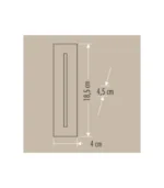 Cata CT-5172 3W Ledli Koridor Armatürü Beyaz Kasa Günışığı - Görsel 6
